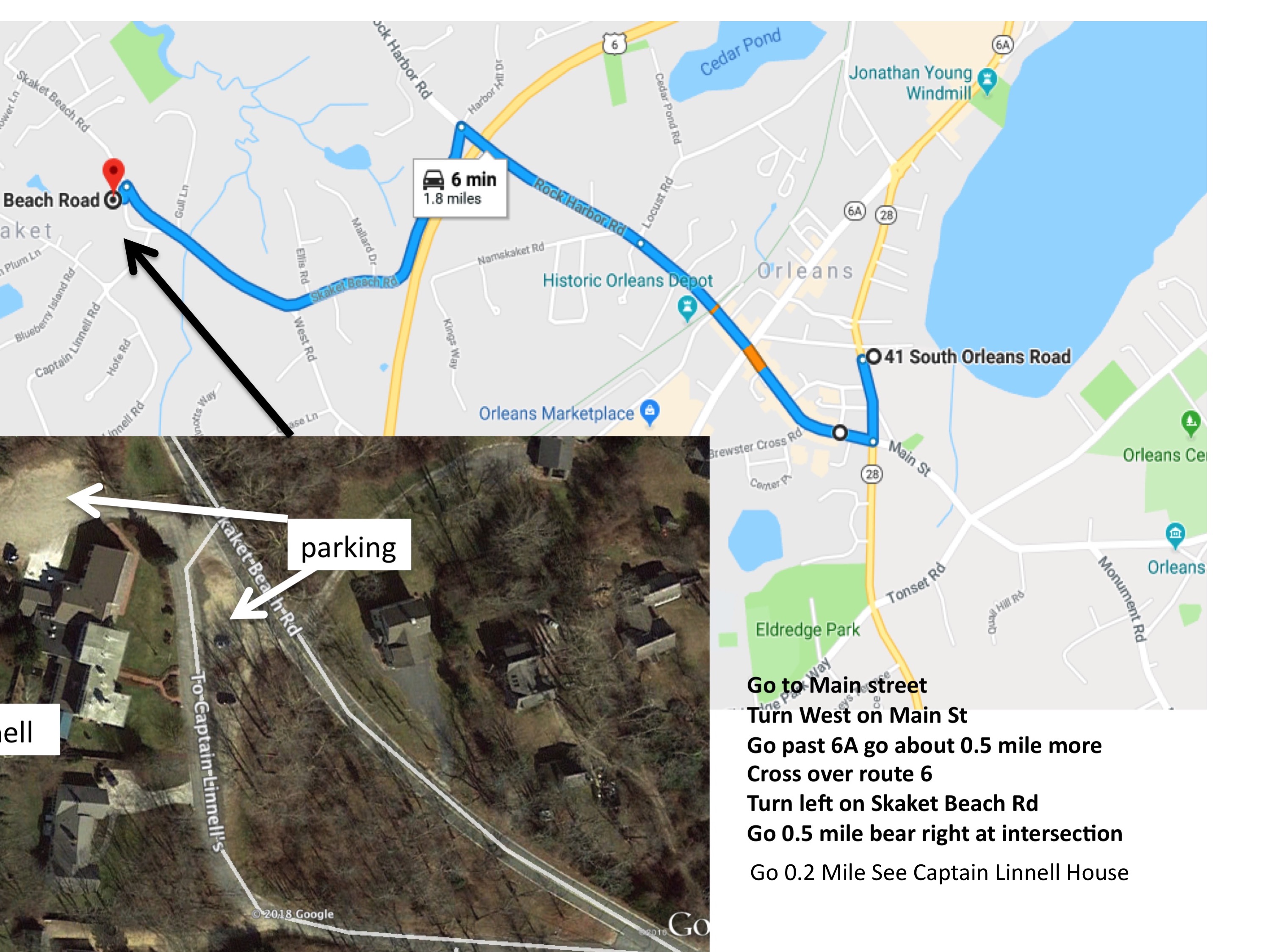 map to Linnell